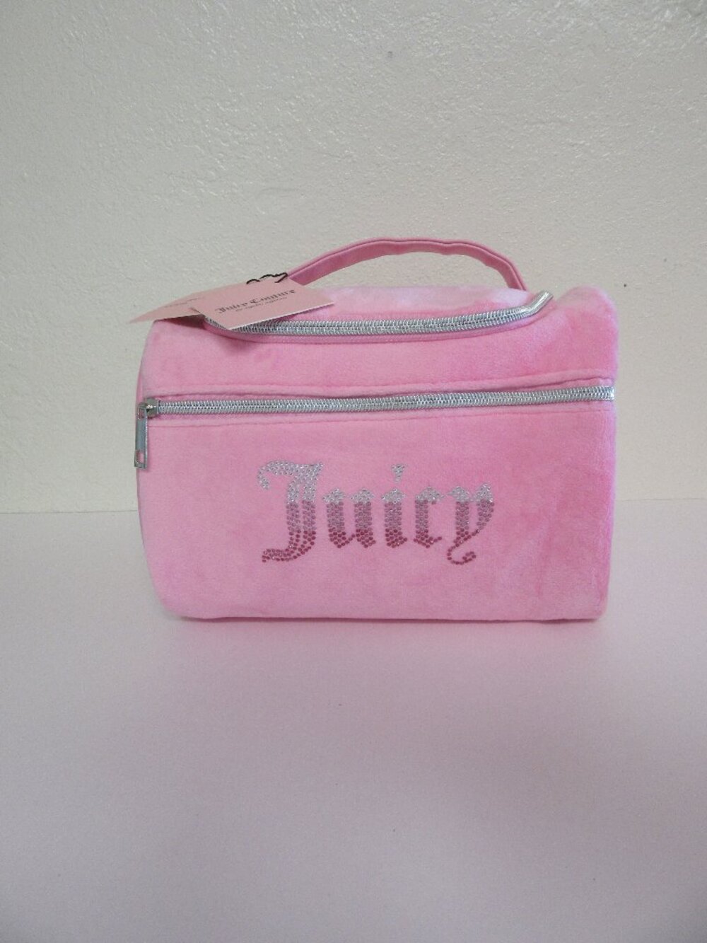 JUICY COUTURE Pink Travel Cosmetic Bag NWT
